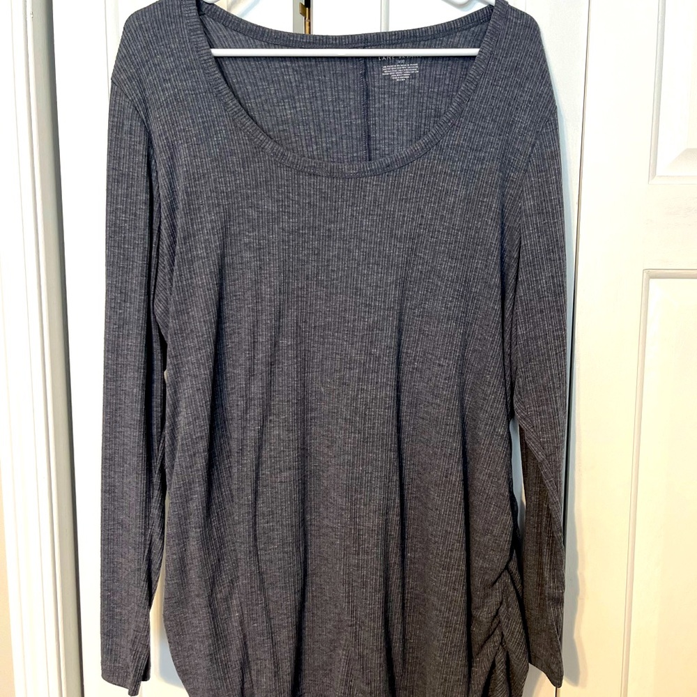 Gray 18/20 long sleeve shirt